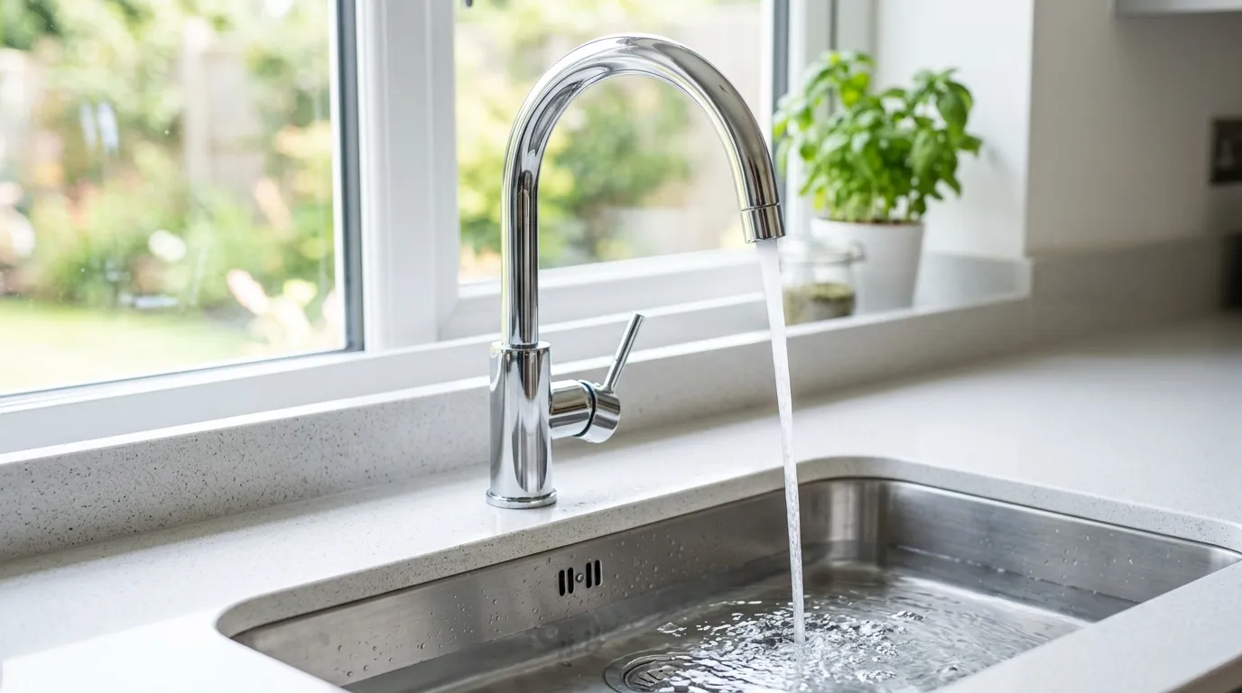 Local Plumbing Master Pros same day plumber fixing a faucet in Pea Ridge, AL